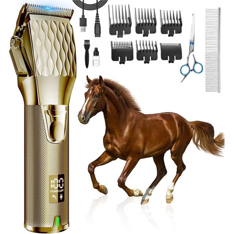 Tondeuse pour Chevaux Sans Fil, Tondeuse Animaux (1/5)