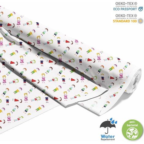 TESSUTI DECORATIVI PER ESTERNI OXFORD - motivo bambini I DX530 (1/5)