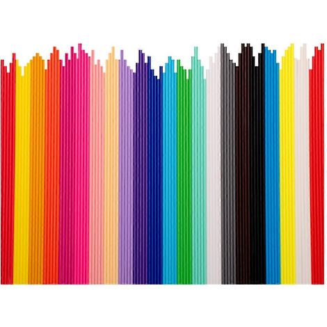 Recharges de filament 2,5 mm pour impression 3D : accessoires, stylo de dessin 3D coloré, lot de recharges de filament pour imprimante 3D (1/5)