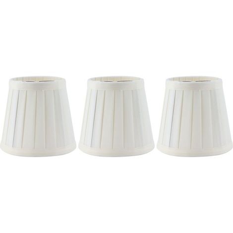 3 pièces E14 Clip sur abat-jour bougie lustre tissu abat-jour pour htel KTV décor (1/5)