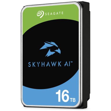 Seagate SkyHawk AI HDD-Laufwerk 16 TB 7200 U/min 512 MB SATA III 3,5" (1/4)