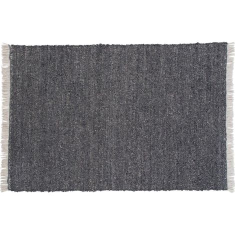 Tapis Déco en Laine "Betina" 300x400cm Gris (1/5)