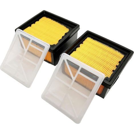 Hippotech Lot de 2 Filtres À Air de Rechange Scies À Béton pour Husqvarna K760 K770 Repalces 525470601 574362301