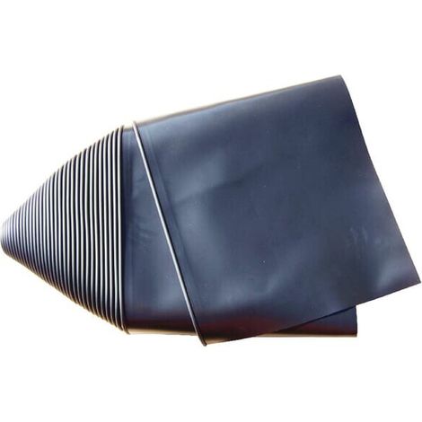 Rollo de lona protecci贸n negro 20 m. UNIVERSAL ST4250