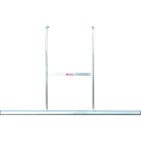 Taliaplast – Barre à débuller aluminium 1,5 m 442332 – Débullage chapes liquides – Tube Ø 50 mm – Légère et pliante pour transport