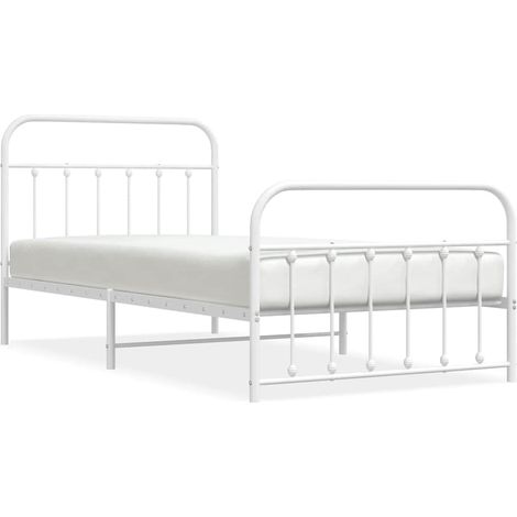 Maison Exclusive - Estructura cama sin colchón con estribo metal (1/5)