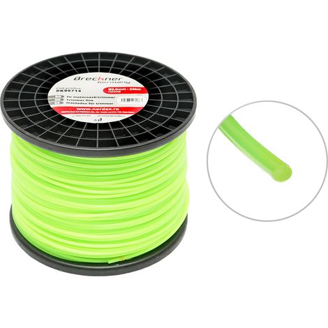Filo per decespugliatore tondo, 3 mm x 240 m Breckner Germany (1/4)