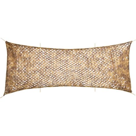 Tarnnetz mit Aufbewahrungstasche 721x294 cm Sandfarbe