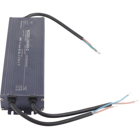 Alimentation LED étanche IP67 400W 24V 16.6A - Transformateur à tension constante pour éclairage extérieur