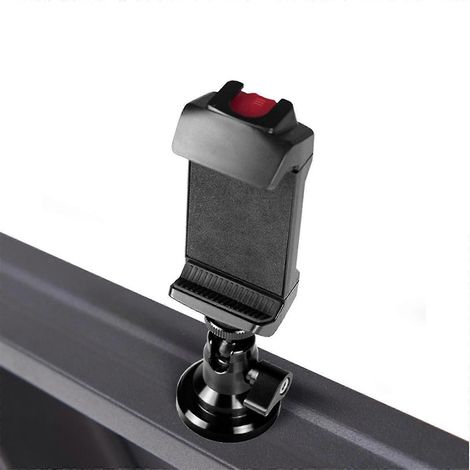 Support magnétique pour téléphone portable, se fixe sur toute surface métallique, idéal pour la salle de sport, les réservoirs de moto, les voitures, les camions et les bateaux. (1/5)