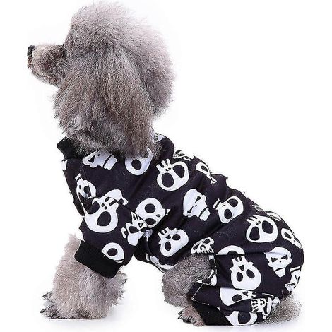 Suéter de Halloween con calavera para mascotas, ropa para mascotas, perro (1/5)