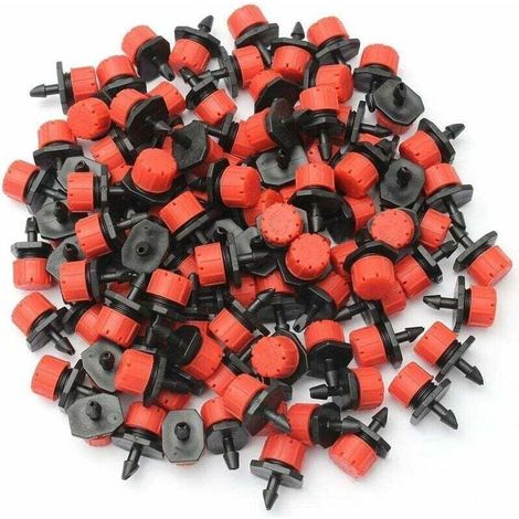 200-teiliges Tropfbewässerungssystem, verstellbares Mikro-Tropfbewässerungssystem, Regner zur Bewässerung von Rasen, Garten, Kräutergarten usw.