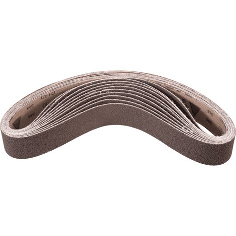 PFERD TOOLS Compactkorn Schleifband BA 40x820 mm A180 CK für Feinschliff mit Rohrbandschleifer 10 Stk (1/4)