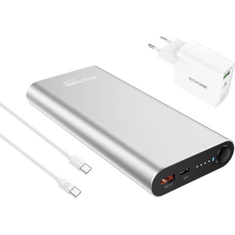 RealPower REALPOWER PB-20000 PD Pro Power bank 20000 mAh Argento (1/4)