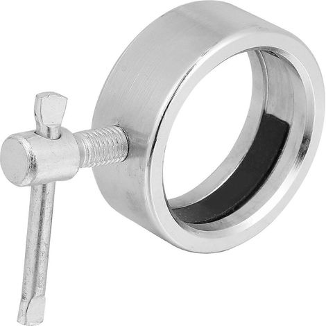 Colliers de serrage robustes pour barres d'haltères avec clip à ressort, pour l'haltérophilie et l'entraînement en salle de sport. (1/5)