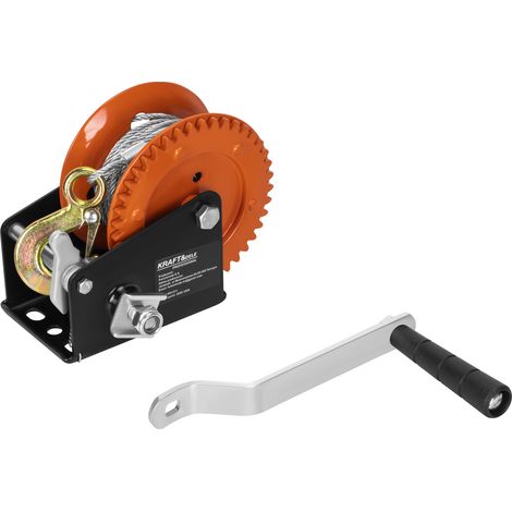 Treuil Kraft&Dele KD1311, capacité de levage 544 kg, hauteur de levage 10 m (1/5)
