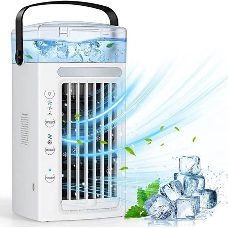 Condizionatore d'aria portatile, mini raffrescatore d'aria portatile, ventilatore personale per la climatizzazione (1/4)