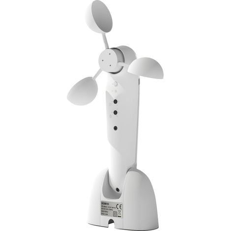 Sonnensensor Elektrischer Windsensor Wetterstation Außensensor Windwächter Sonnenwächter Funksensor für Markisen Außenbeschattungen Gelenkarmmarkisen Aosom