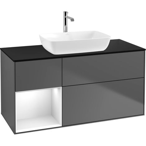 Villeroy & Boch F822GFGK Meuble sous-lavabo Finion F82 (1/2)