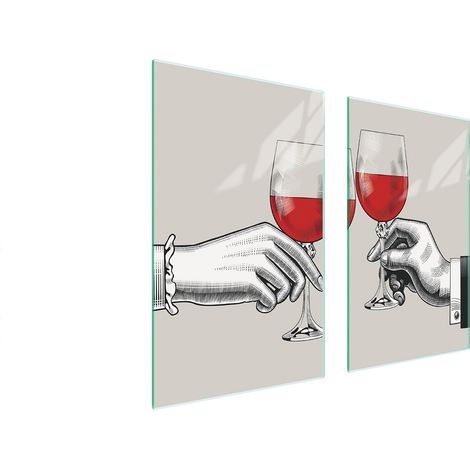 GLASSCHUTZPLATTE FÜR HERD 75x52 WEIN (1/5)