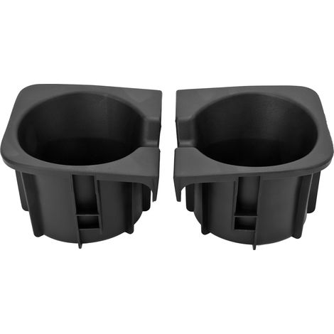 de 2 porte gobelets noirs pour console centrale gauche et (1/5)