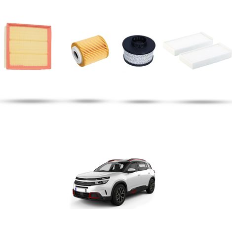 Kit tagliando 3 filtri compatibile con Citroen C5 Aircross 1.5 BlueHDi 96kw dal 2018 (1/5)