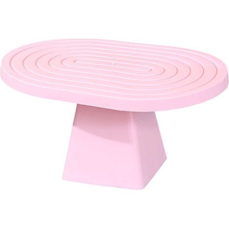 Support d'assemblage rapide de tour de dessert de partie-rose