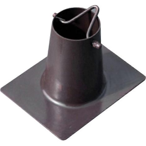 Adaptateur de gouttière arquée pour chaîne de pluie, compatible avec les sorties de tuyau d'évacuation d'eau pluviale (1/5)
