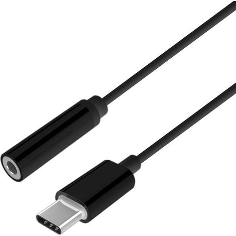 Adaptador USB Tipo-C Aisens A109-0385/ USB Tipo-C Macho - Jack 3.5 Hembra (1/2)
