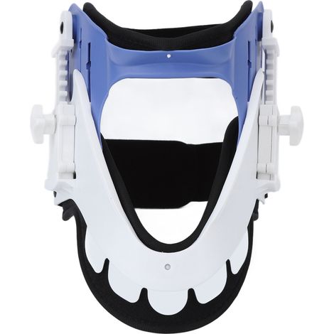 Dispositif de Traction Cervicale avec 2 Boutons Réglables, Fixation Confortable et Respirante pour Usage à Domicile ou à l'Hôpital (1/5)