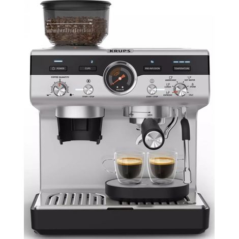 Machine à café Krups xp801t10 broyeur intégré 3L (1/5)