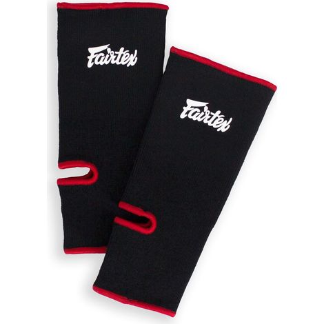 Cavigliera Fairtex AS1 nera/rossa taglia L/XL