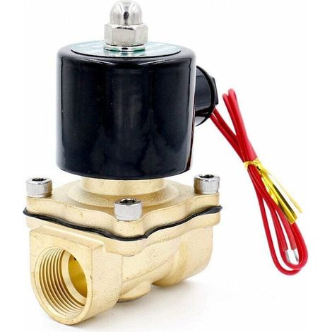 Électrovanne d'arrosage automatique 1 pouce, corps anti-corrosion, normalement fermée, pour système d'irrigation (1/4)