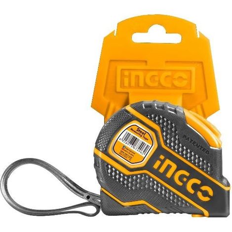 INGCO FLEXOMETRO GOMA PRO 5 M.25 mm.HSMT08051E