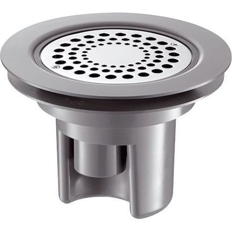 Flexibler Edelstahl-Siphon mit Gitter