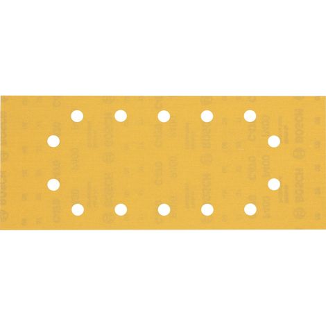 Papier abrasif Bosch expert c470 perforé anti-bouchage autocollant (1/4)