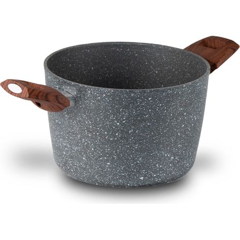 Mamù Pentola ad induzione, antiaderente e antigraffio, con alto spessore, extra resistente, Ø 16 cm (1/5)