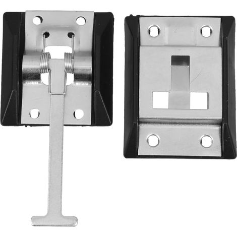 Crochet de Porte T Style pour Remorque Accroche de Porte Entrée Acier avec Revêtement Zinc Aux Intempéries (1/5)