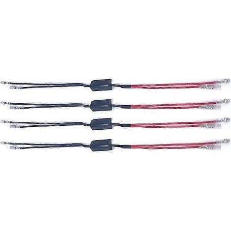 résistances de puissance Moto pour mini clignotants LED (clignotement/arrêt), 10 W, 10 ohms (1/5)