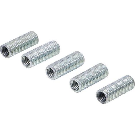 Douilles de Réparation de Filetages M6 x 1,0 mm Intérieurs et M8 x 1,0 mm Extérieurs - 5 pcs - Réparation Précise - D-Work (1/5)