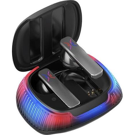 Casque Bluetooth avec microphone et traduction en temps réel prenant en charge 144 langues en mode sombre (1/5)