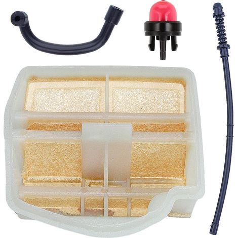 Pour tronçonneuses Husqvarna 450, 445E, 450E, 450 Rancher, 450 E II, 450 II, Filtre à air, 544080801 503936601 544401901 577535101 (1/5)