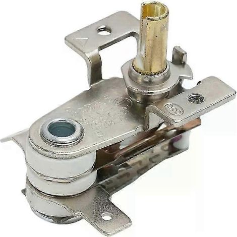 KST-168 Einstellbarer Temperaturschalter, Bimetall-Heizthermostat 90 Grad Celsius, geeignet für elektrische Heizgeräte, 250 V Wechselstrom, 16 A - JXLGV (1/5)