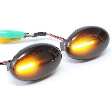 luces LED dinámicas de señalización lateral para Mercedes Benz Smart W450 W452 Clase A W168 Vito W639 W447 Citan W415 Edición muy buena 0617 (1/4)