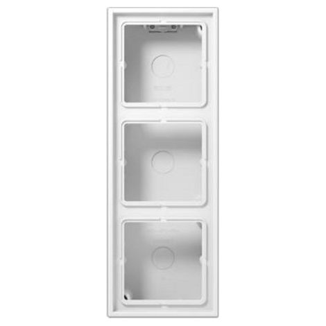 LS CUBE Caja superfície 3 elementos blanco alpino JUNG LS583AWW