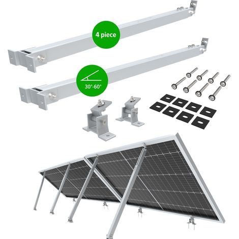 NuaSol Elevazione Montaggio modulo solare Balcone Centrale elettrica Tetto piano (1/5)