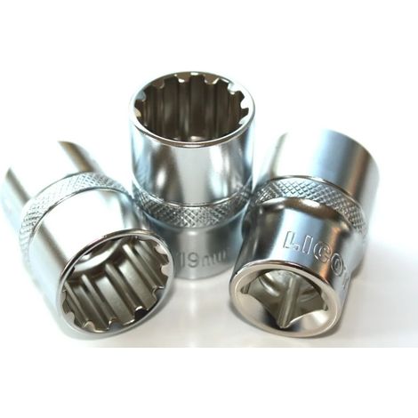 Douille 24mm, 1/2 pouce, Multiface, Cr-V pour Clé à Cliquet