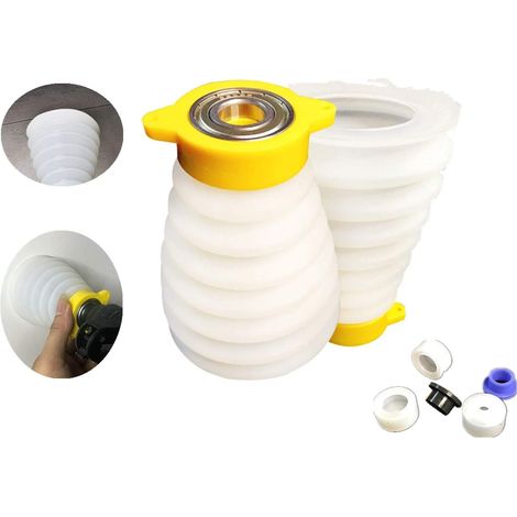 1 Stück Bohrer-Staubfänger, Staubfänger für Bohrer, Staub-Bohrer-Bit-Fänger, Gummi-Bohrer-Staubschutz-Kollektor für Decken-Elektrohammer, Handbohrmaschine, Schlagbohrmaschine (1/5)