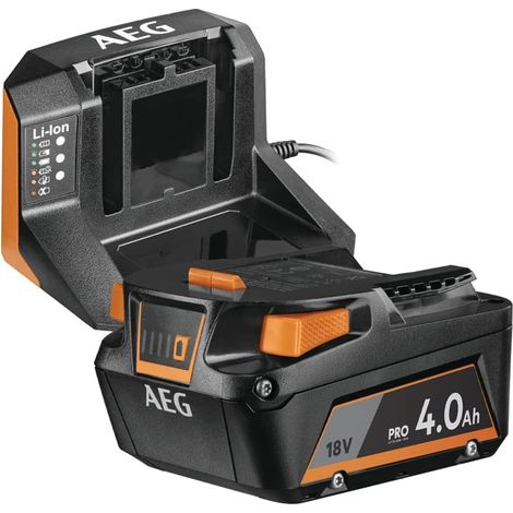 Pack Batterie + Chargeur 18V L1840S – Batterie Pro Lithium 4.0Ah + Chargeur Rapid – Compatible Gamme PRO18V – Puissance, Autonomie et Charge Rapide pour Travaux Intensifs (1/5)
