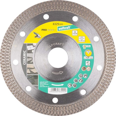 Disque de meuleuse diamant Turbo ø 125 x 22,2 mm (1/3)